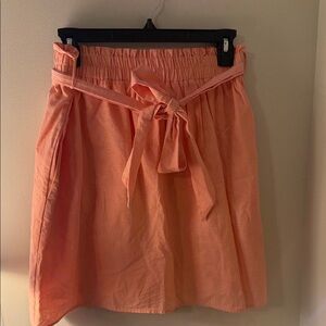 Copper Key Coral A-Line Skirt